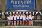 Women's Swimming team photo  Wheaton College Women's Swimming & Diving 2021-22 team photo - Photo By: KEITH NORDSTROM : Wheaton, Swimming, team photo